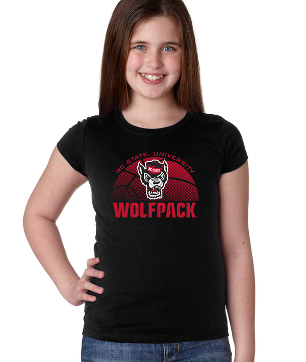 North Carolina State Wolfpack Girls Tee Shirt - NC State Basketball