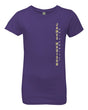 James Madison Dukes Girls Tee Shirt - Vertical James Madison University