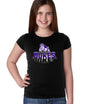 James Madison Dukes Girls Tee Shirt - Spotlight and Shadow Dukes