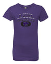 K-State Wildcats Girls Tee Shirt - Full Color K-State Wildcats Fade