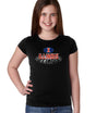 Illinois Fighting Illini Girls Tee Shirt - Spotlight and Shadow Illinois