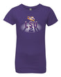 LSU Tigers Girls Tee Shirt - Spotlight and Shadow LSU