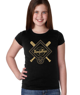 Vanderbilt Commodores Girls Shirt - VandyBoys Baseball