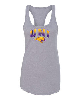 Women's Northern Iowa Panthers Tank Top - UNI Full Color Fade Primary Logo