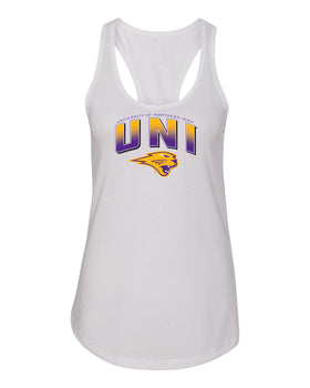 Women's Northern Iowa Panthers Tank Top - UNI Full Color Fade Primary Logo