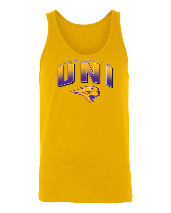 Women's Northern Iowa Panthers Tank Top - UNI Full Color Fade Primary Logo