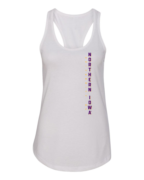 Women's Northern Iowa Panthers Tank Top - Vertical University of Northern Iowa