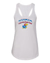 Women's Kansas Jayhawks Tank Top - Full Color Fade Kansas Logo