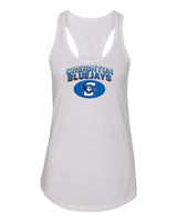Women's Creighton Bluejays Tank Top - Full Color Fade Primary Logo Oval