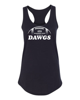 Women's Mississippi State Bulldogs Tank Top - MSU Dawgs Football