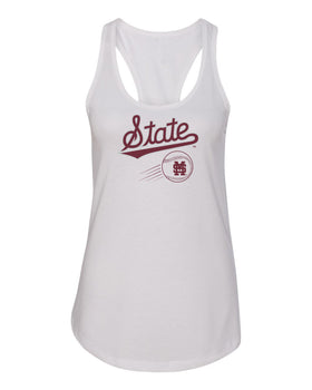 Women's Mississippi State Bulldogs Tank Top - Mississippi State Baseball