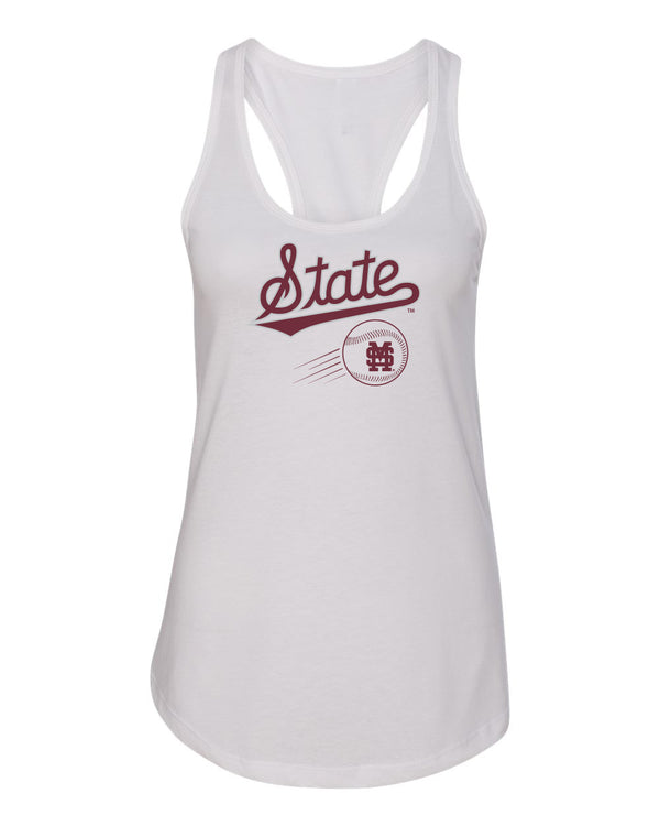 Women's Mississippi State Bulldogs Tank Top - Mississippi State Baseball
