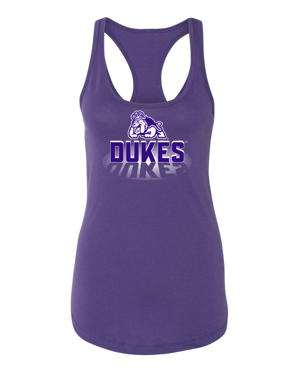Women's James Madison Dukes Tank Top - Spotlight and Shadow Dukes