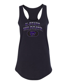 Women's K-State Wildcats Tank Top - Full Color K-State Wildcats Fade