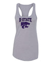 Women's K-State Wildcats Tank Top - Kansas State Powercat Logo