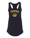 Women's Missouri Tigers Tank Top - Full Color Fade Tigers Logo