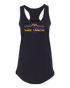 Women's LSU Tigers Tank Top - Striped Tigers Football Laces