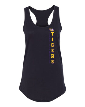 Women's LSU Tigers Tank Top - Vertical Louisiana State University Tigers