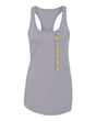 Women's LSU Tigers Tank Top - Vertical Louisiana State University Tigers