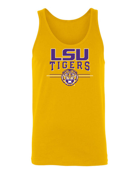 Women's LSU Tigers Tank Top - LSU Tigers 3-Stripe