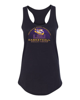 Women's LSU Tigers Tank Top - LSU Basketball Geaux Tigers