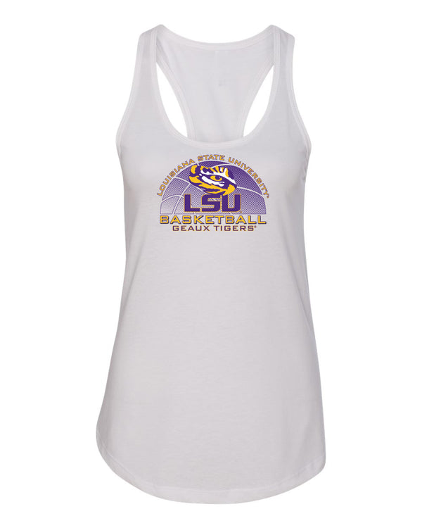 Women's LSU Tigers Tank Top - LSU Basketball Geaux Tigers