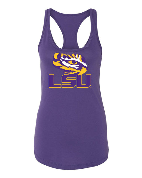 Women's LSU Tigers Tank Top - Tiger Eye LSU