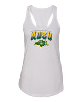 Women's NDSU Bison Tank Top - Full Color NDSU Fade with Logo
