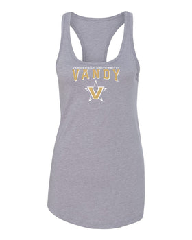 Women's Vanderbilt Commodores Tank Top - Vandy with Primary Logo