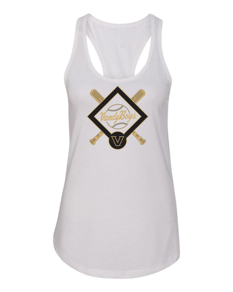 Women's Vanderbilt Commodores Tank Top - VandyBoys Baseball