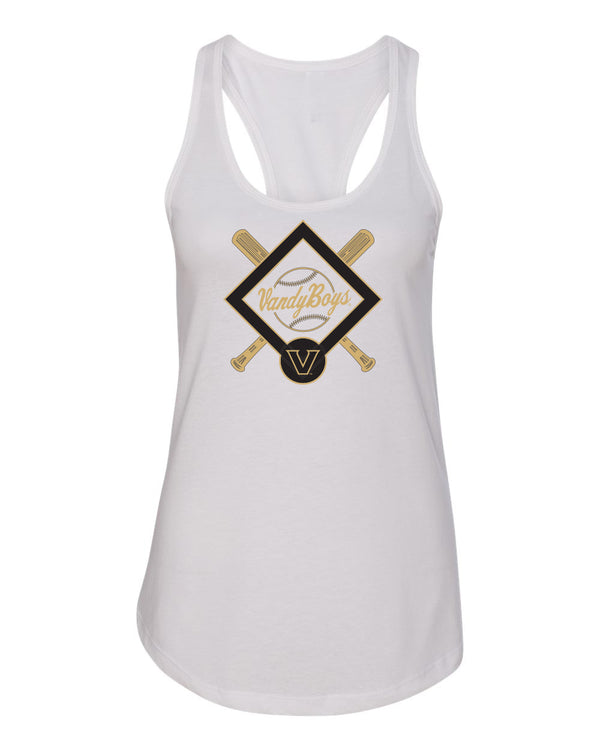 Women's Vanderbilt Commodores Tank Top - VandyBoys Baseball