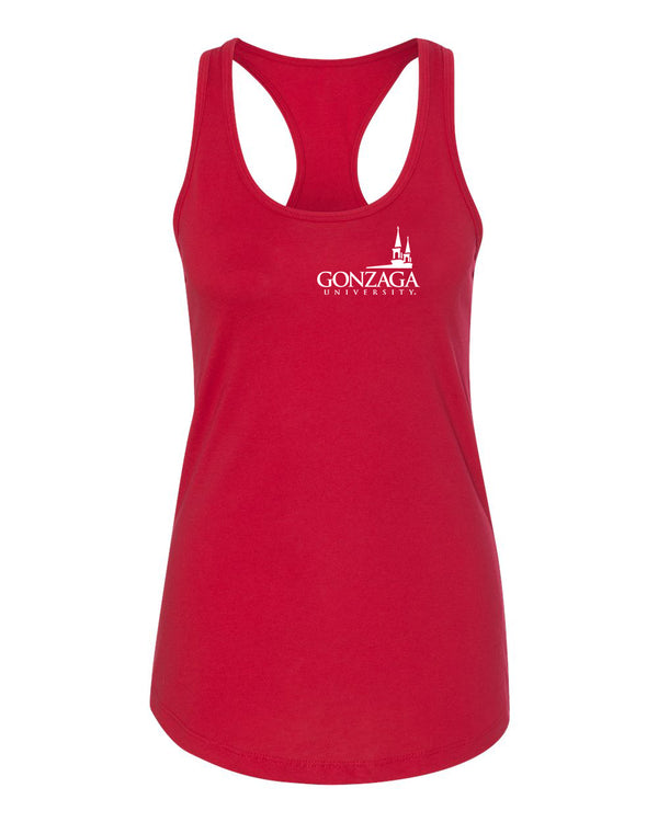 Women's Gonzaga Bulldogs Tank Top - Gonzaga Spires