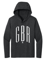 Women's Nebraska Huskers Long Sleeve Hooded Tee Shirt - White GBR