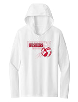 Women's Nebraska Huskers Long Sleeve Hooded Tee Shirt - Nebraska Volleyball Huskers Times 3