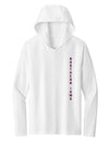 Women's Northern Iowa Panthers Long Sleeve Hooded Tee Shirt - Vertical University of Northern Iowa