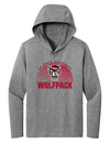 Women's North Carolina State Wolfpack Long Sleeve Hooded Tee Shirt - NC State Basketball