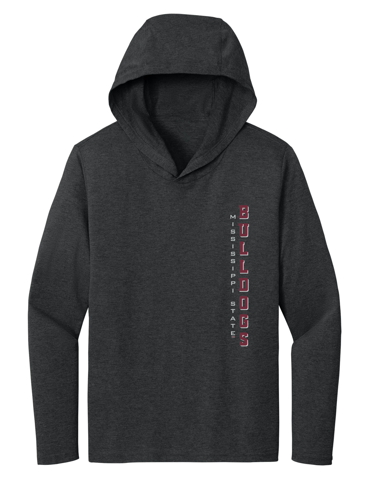 Women's Mississippi State Bulldogs Long Sleeve Hooded Tee Shirt - Vert MSU