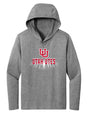 Women's Utah Utes Long Sleeve Hooded Tee Shirt - Spotlight Shadow Utah Utes