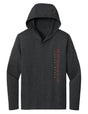 Women's Texas State Bobcats Long Sleeve Hooded Tee Shirt - Vertical Texas State Bobcats