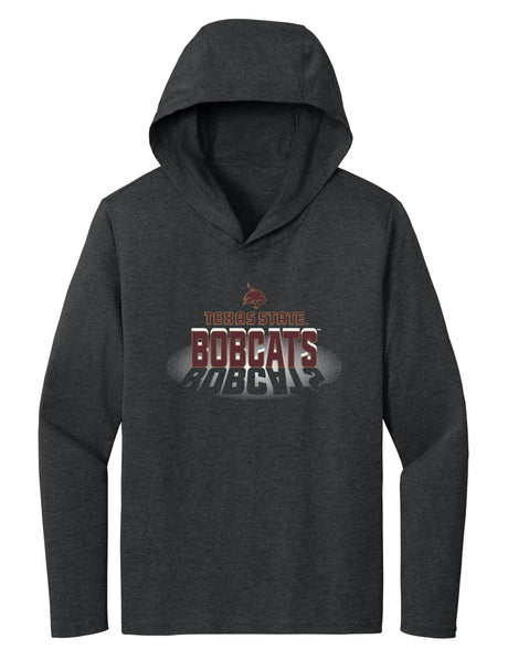 Women's Texas State Bobcats Long Sleeve Hooded Tee Shirt - Spotlight Bobcats