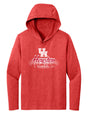 Women's Houston Cougars Long Sleeve Hooded Tee Shirt - Spotlight and Shadow Houston