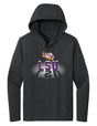 Women's LSU Tigers Long Sleeve Hooded Tee Shirt - Spotlight and Shadow LSU