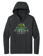 Women's NDSU Bison Long Sleeve Hooded Tee Shirt - Spotlight Bison