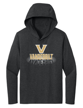 Women's Vanderbilt Commodores Long Sleeve Hooded Shirt - Spotlight Vanderbilt