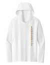 Women's Vanderbilt Commodores Long Sleeve Hooded Shirt - Vertical Vandy Commodores