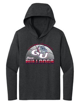 Women's Gonzaga Bulldogs Long Sleeve Hooded Tee Shirt - Gonzaga Basketball