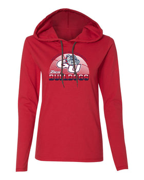 Women's Gonzaga Bulldogs Long Sleeve Hooded Tee Shirt - Gonzaga Basketball