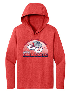 Women's Gonzaga Bulldogs Long Sleeve Hooded Tee Shirt - Gonzaga Basketball