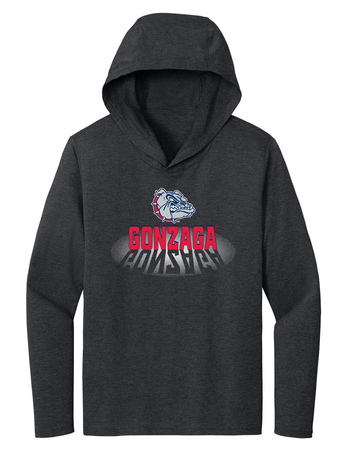 Women's Gonzaga Bulldogs Long Sleeve Hooded Tee Shirt - Spotlight Gonzaga
