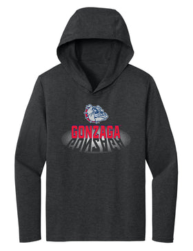 Women's Gonzaga Bulldogs Long Sleeve Hooded Tee Shirt - Spotlight Gonzaga